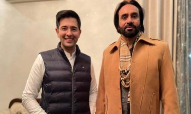 ਰਾਘਵ ਚੱਢਾ ਨੇ ਪੰਜਾਬੀ ਗਾਇਕ ਬੱਬੂ ਮਾਨ ਨਾਲ ਕੀਤੀ ਮੁਲਾਕਾਤ