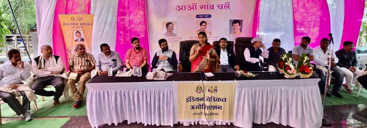 Dr. Anupam Takalkar Leads IMA’s “Aao Gaon Chale” Initiative: A Bold Step Towards Rural Health Transformation