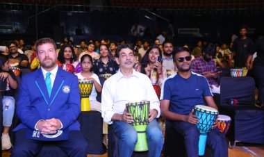 Hyderabad Creates History with World’s Largest Djembe Drum Circle; Guinness World Record Attempt Held Successfully