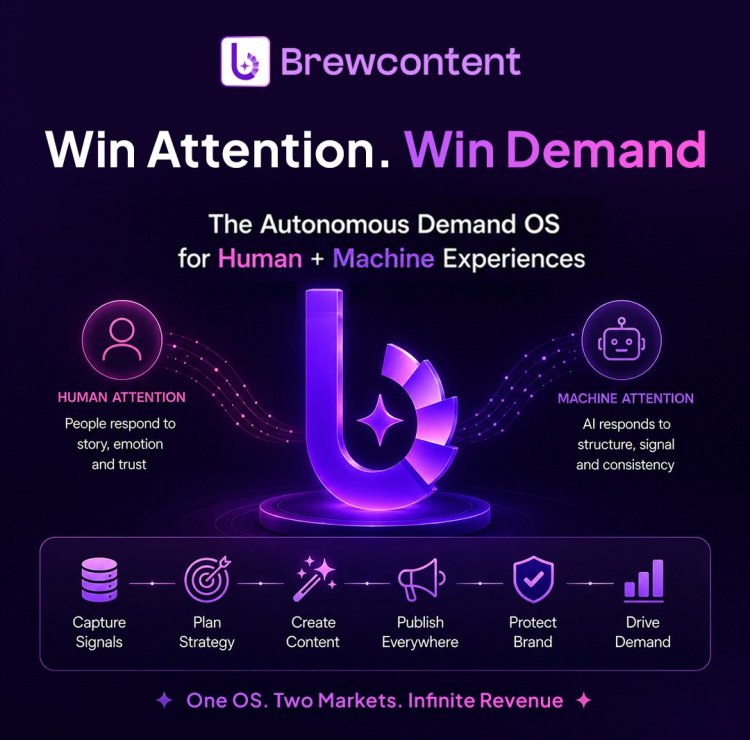 The Attention Economy Has an Autonomous Operating System Now. It's Called Brewcontent.AI