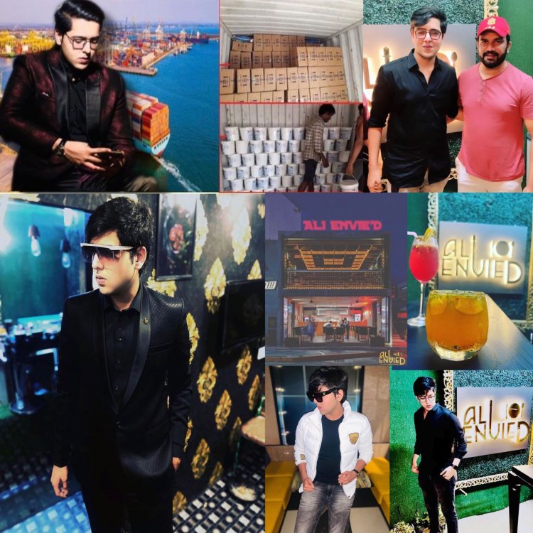 ALI F PATEL : 20 year old entrepreneur in The modern system of international trade.