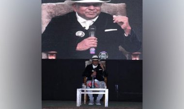 Dr. M held a conversation with Present Shankaracharya to discuss spiritual well being