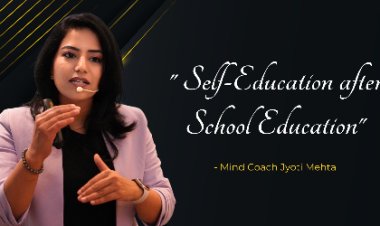 “Self-Education after School Education” Propagates Mindcoach & NLP Counsellor Jyoti Mehta