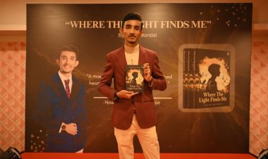 Sagar Mondal Shines Bright with Poetry Debut: Where the Light Finds Me