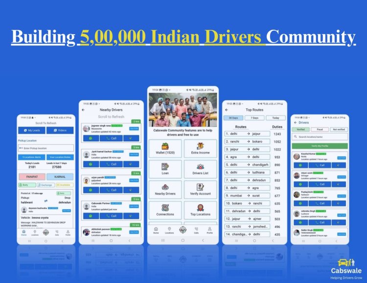 CabsWale, a revolutionary platform at the forefront of AI and technology, is reshaping driver opportunities in the transport industry