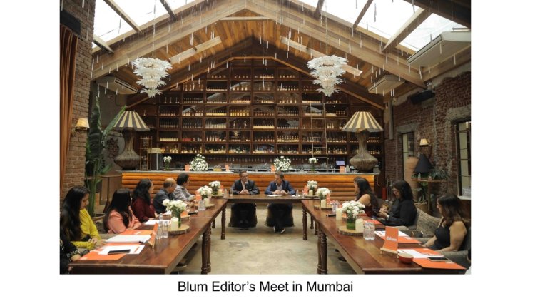 Blum’s Global Leadership Reaffirms Commitment to India at Exclusive Editors Meet