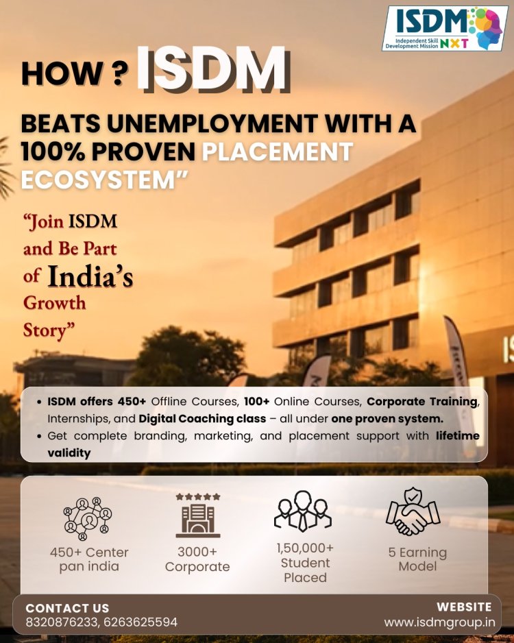 ISDM: Solving Unemployment with Practical Training and Corporate-Driven Placements