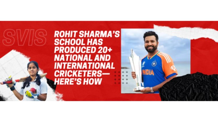 Rohit Sharma’s School Has Produced 20+ National and International Cricketers—Here’s How