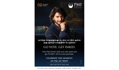 PMJ Jewels Launches “Go Vote, Get Inked” Offer to Celebrate Democracy in Tamil Nadu Elections