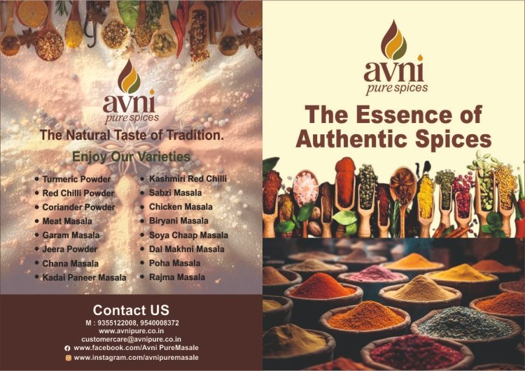 Avni Pure Industries Pvt. Ltd. Emerges as a Promising Name in India’s Spice Industry